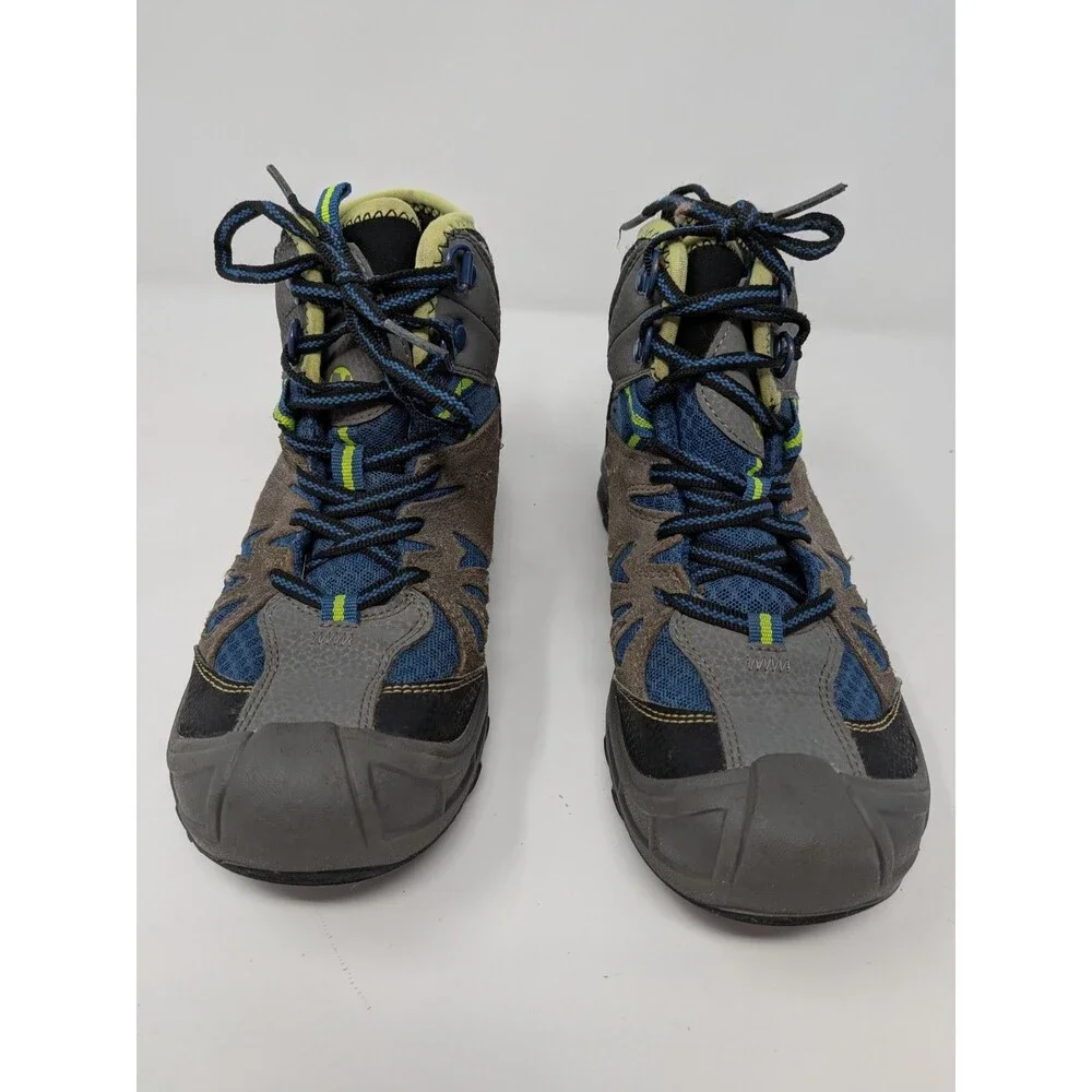 Merrell Capra Mid WTPF Boys Waterproof Hiking Boots Sz 3M Leather Gorpcore